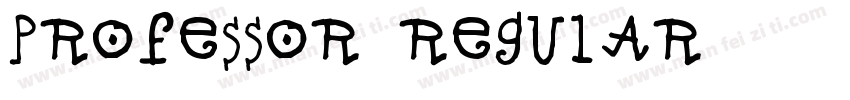 Professor Regular字体转换